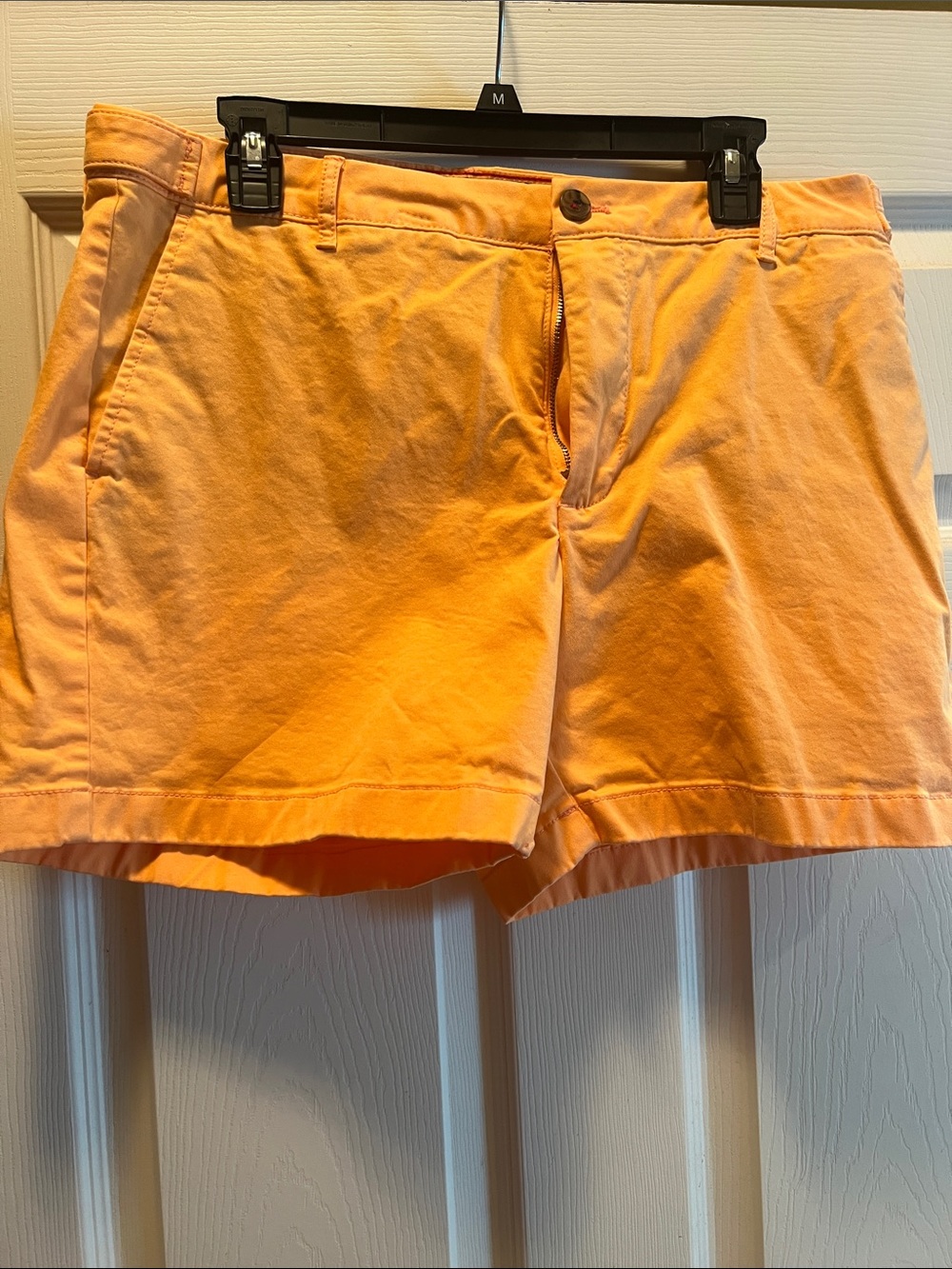 Tommy Hilfiger Orange Cotton Shorts